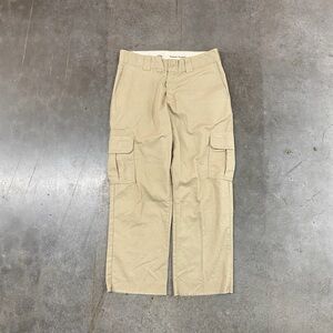 Dickies Cargo Pants Beige Regular Straight Fit Flex Men’s 32x27